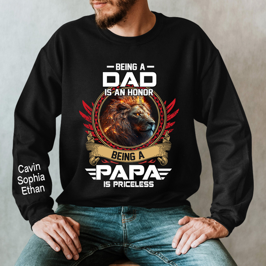 I've Been Called A Lot Of Names In My Life Time But Papa Is Favorite Sweatshirt