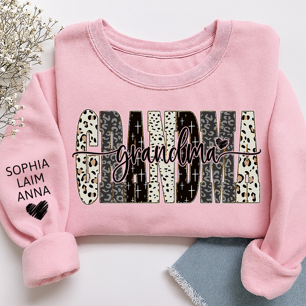 Bible Style Design, Custom Gift For Grandma And Her Grandchildren