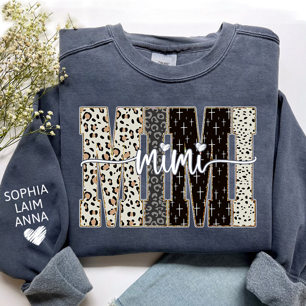 Bible Style Design, Custom Gift For Mimi And Her Grandchildren