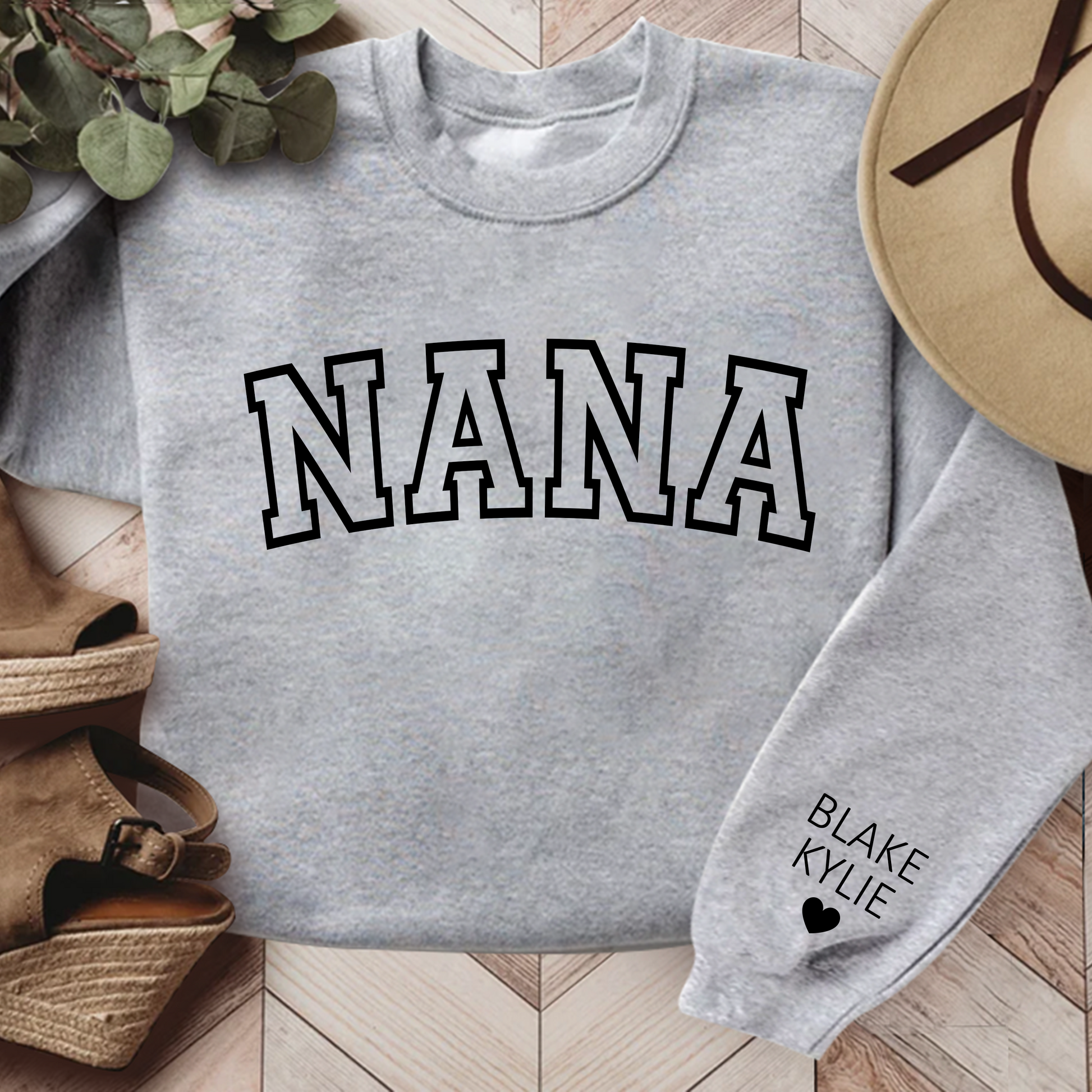 Birthday Gifts, Gift for Grandma Nana Mimi Kids Names CTH01