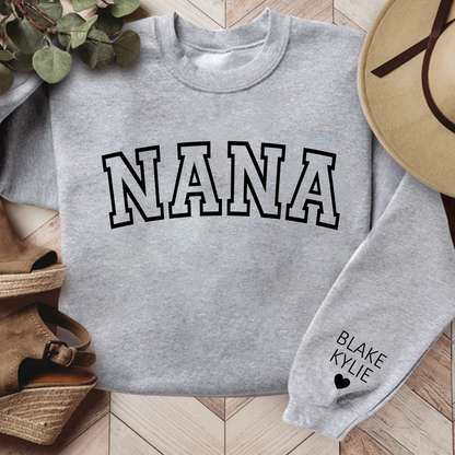 Birthday Gifts, Gift for Grandma Nana Mimi Kids Names CTH01