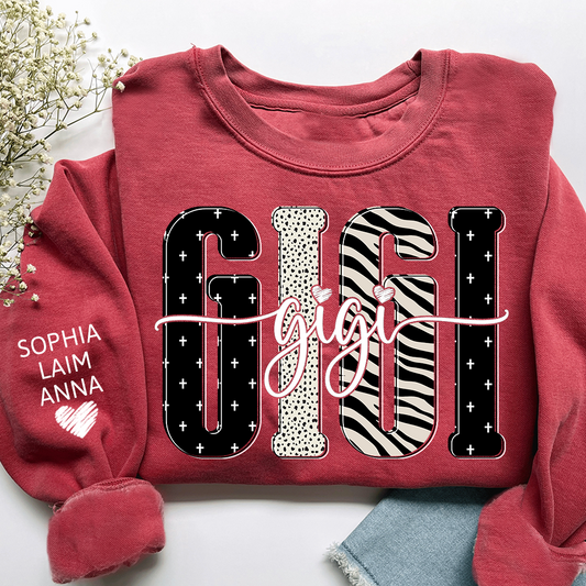 Bible Style Design, Faith Sublimation Customized Gigi Gifts for Grandma And Kids