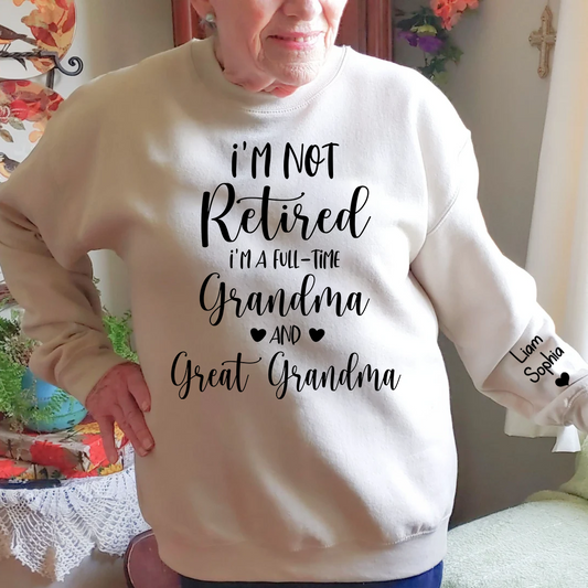 Grandma And Kids Personalized Gift CTH01 Sweatshirt