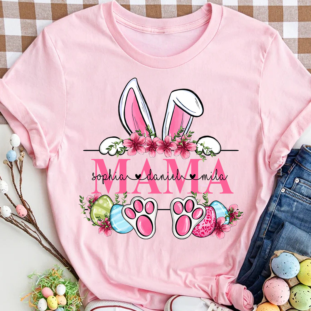 Mama Bunny And Kids, Gift For Grandma, Grammy, Mama, Nana, Mimi, Mother Day