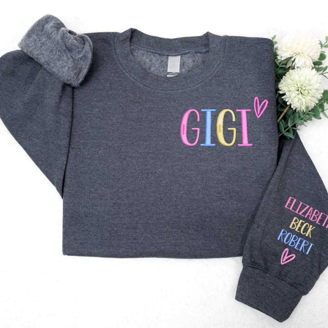 Embroidered Grandma Trend 2024 Sweatshirt