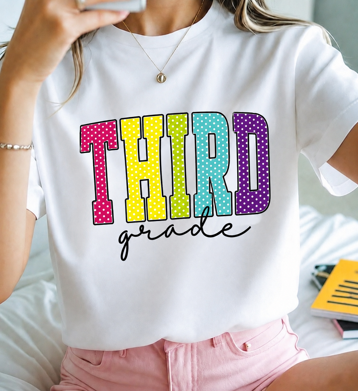 Personalized Custom Grade T-Shirt – Add Your Grade Tee
