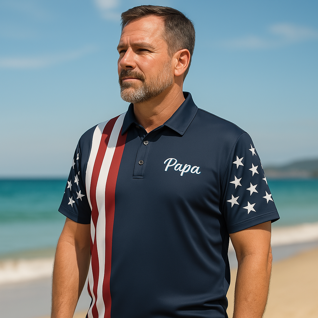 My Favorite People Call Me Papa Polo Shirt, Father's Day Gift For Dad, For Grandpa