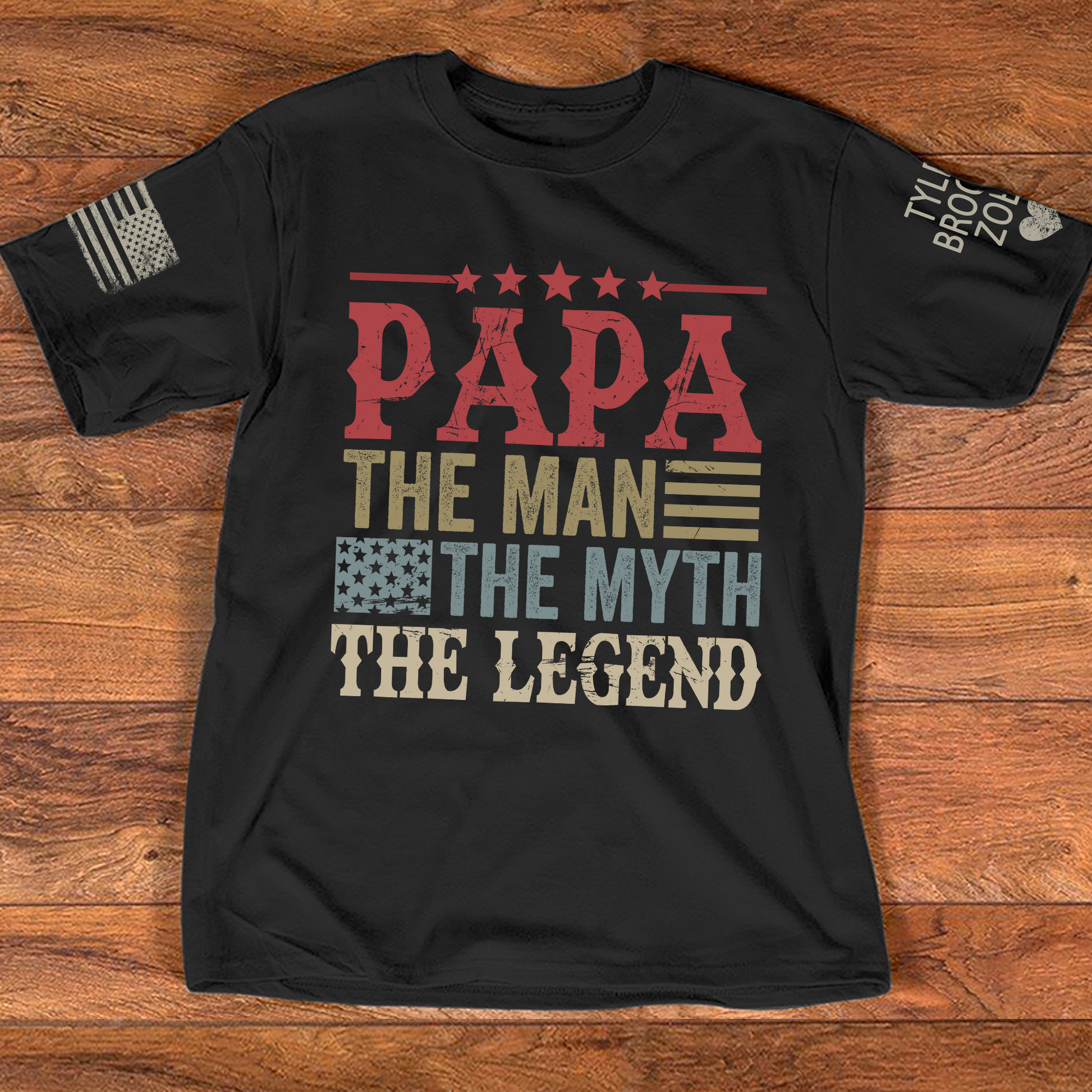 Papa The Man The Myth The Legend And Kids ltp