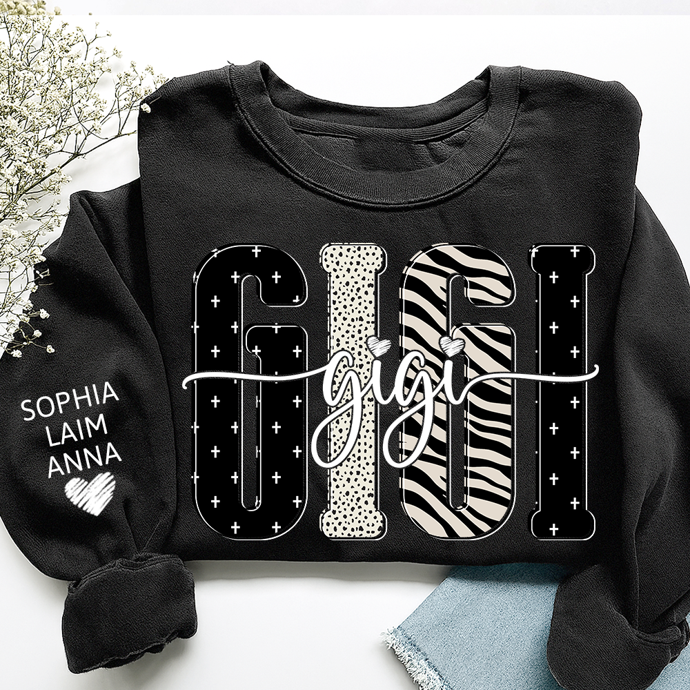 Bible Style Design, Faith Sublimation Customized Gigi Gifts for Grandma And Kids