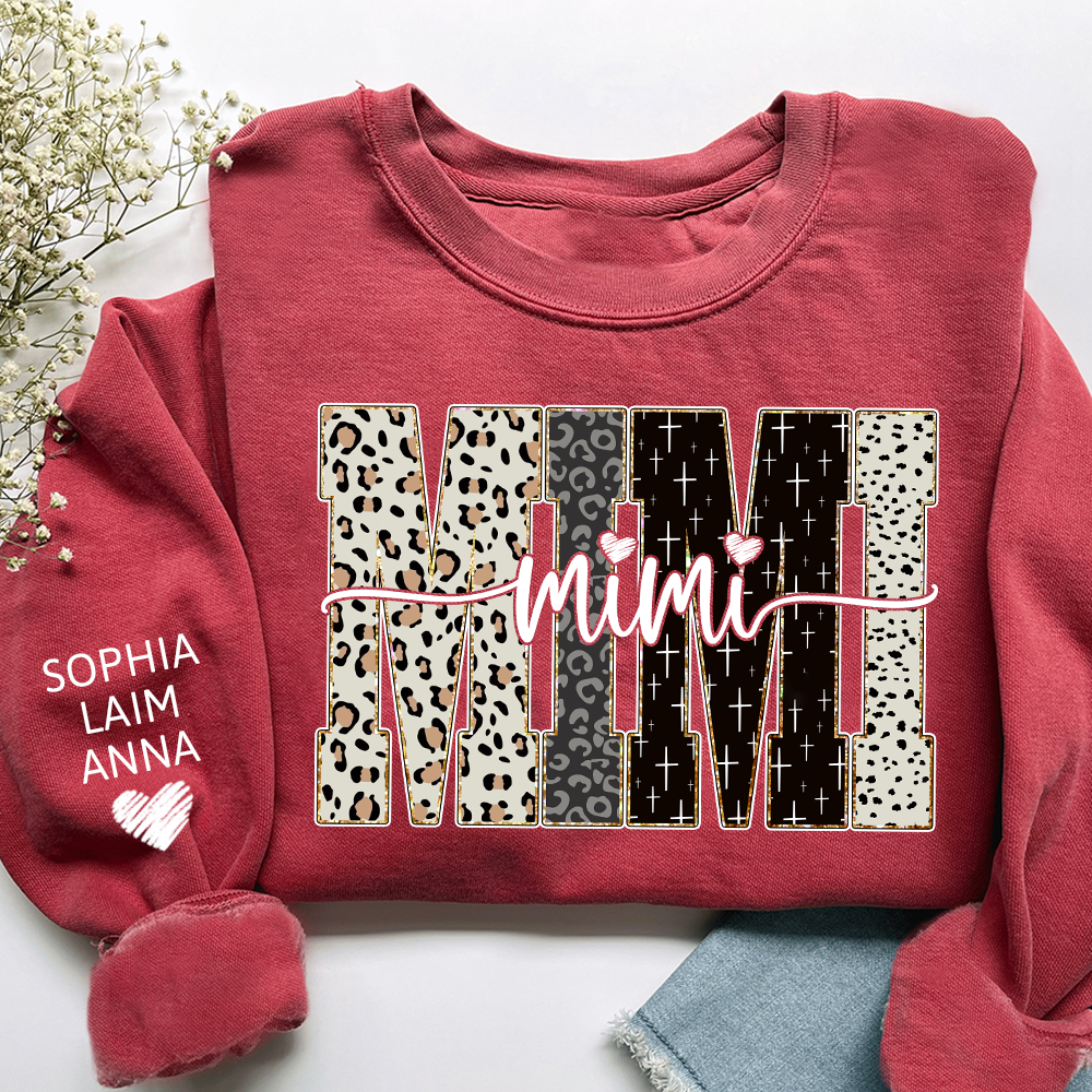 Bible Style Design, Custom Gift For Mimi And Her Grandchildren