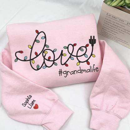 Christmas Love Shirt, Christmas Gift Sweatshirt Funny, Give For Grandma And Kids