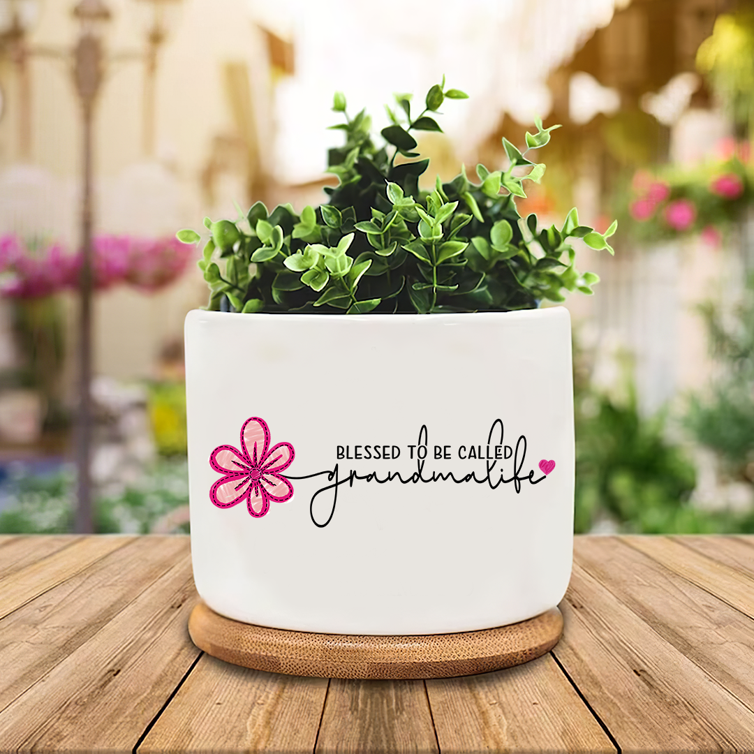 Blesses To Be Called Grandma Plant Pot