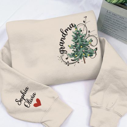 Christmas Gnome Embroidery For Gift Grandma And Kids