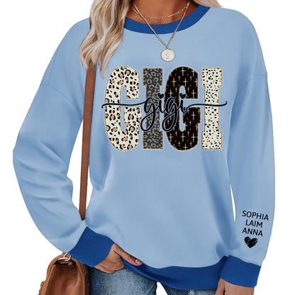 Bible Style Design, Sweatshirt MIX  Custom Gift For Gigi And Her Grandchildren