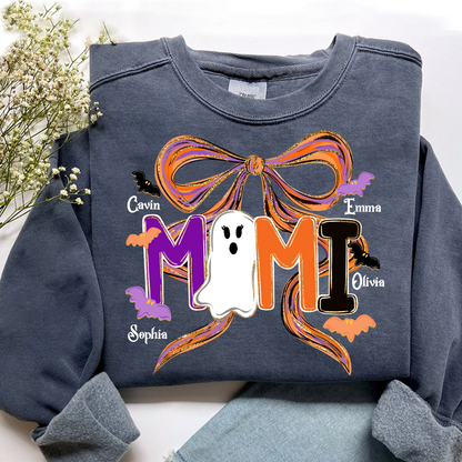 Boo Mimi, Halloween Spooky Coquette For Gift Grandma And Kids