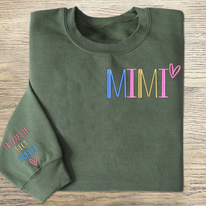 Embroidered Grandma Trend 2024 Sweatshirt
