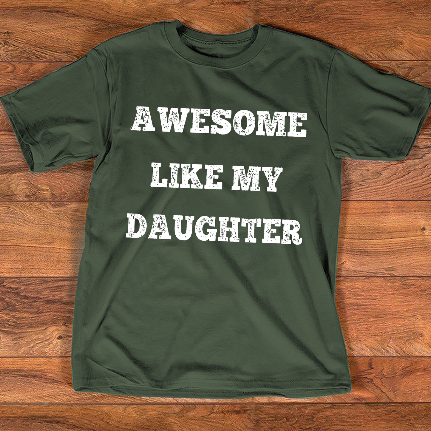 Awesome Like my daughter Mens t-shirt Fathers day Gift shirt for Dad Daddy Papa