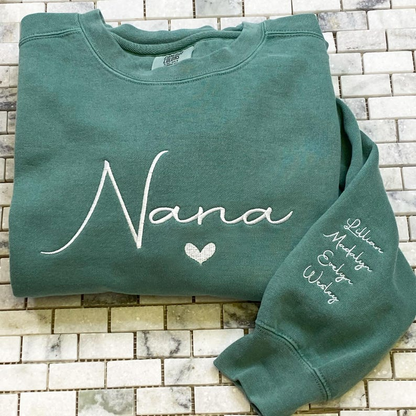 Nana Sweatshirt, Grandma Sweatshirt, Mother's Day Gift, Gift For Mother Sweatshirt