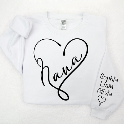 Valentine's Heart For Grandma And Kids LTP01
