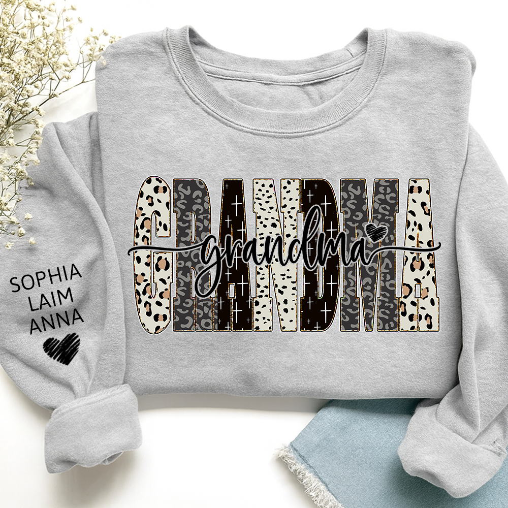 Bible Style Design, Custom Gift For Grandma And Her Grandchildren