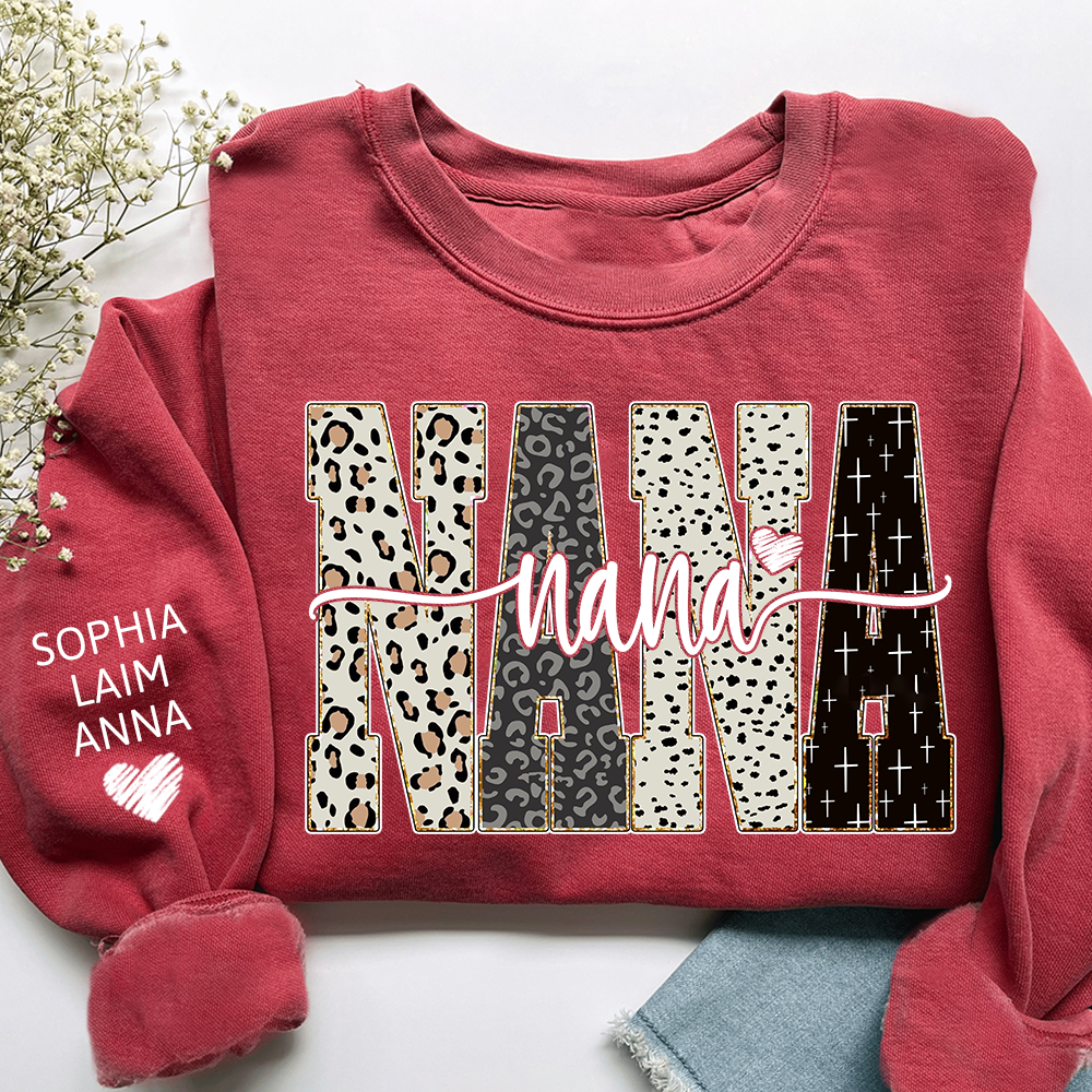 Bible Style Design, Custom Gift For Nana And Her Grandchildren