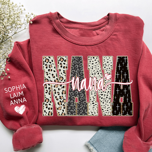 Bible Style Design, Custom Gift For Nana And Her Grandchildren