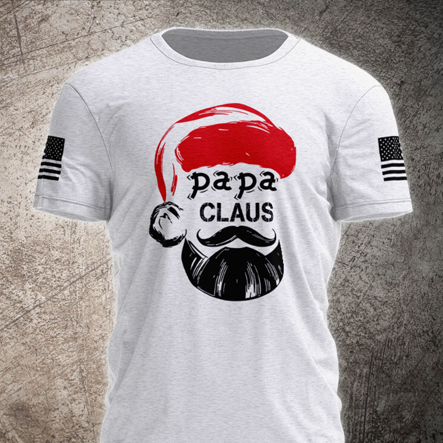 Personalized Papa Claus Christmas, Gift For Papa TH Sweatshirt