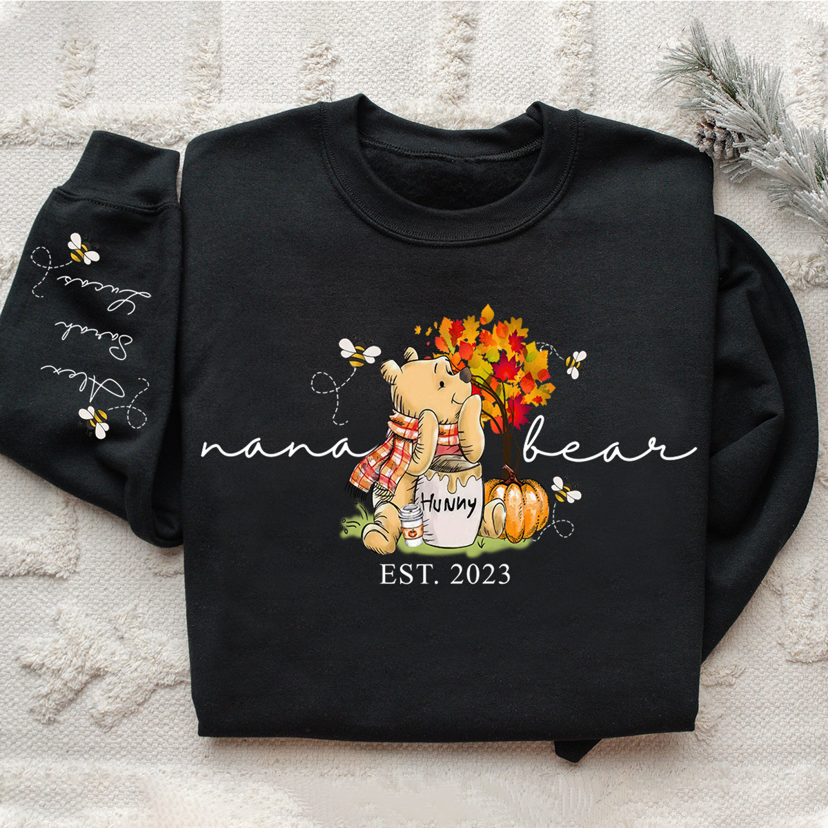Custom Dog Portrait Embroidered Sweatshirt, Personalized Pet Face and Pet name Sweatshirt