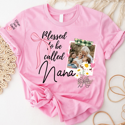 Custom Mother's Day Design Blessed To Be Called, Grandma Plant Seeds Of Love For Gift Nana And Kids