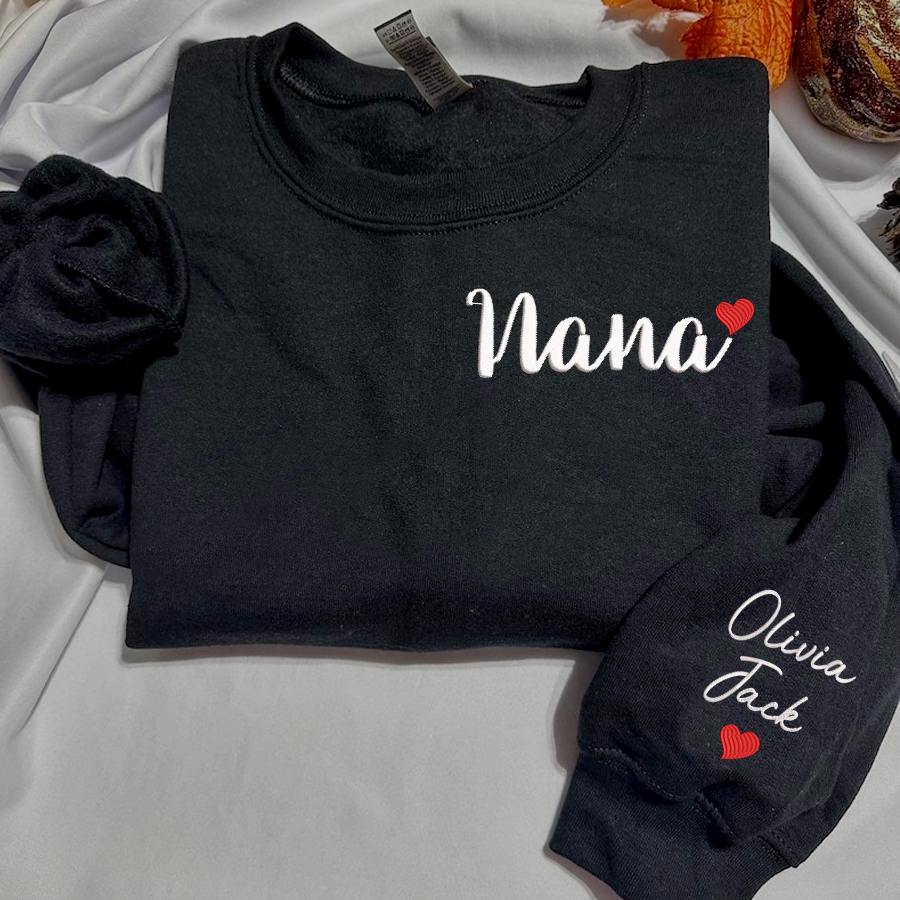 Custom Embroidered Nana Trend Sweatshirt