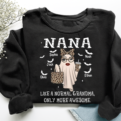 Nana Like A Normal Grandma Only More Awesome, Customized Gifts for Grandma and Grandchild