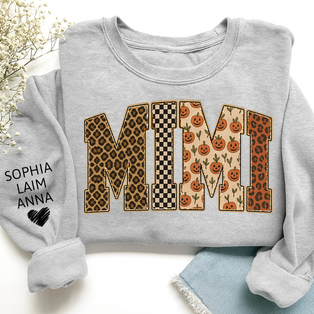 Custom Bible Leopard Print Mimi Gifts for Grandma and Kids