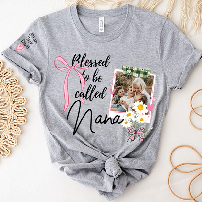 Custom Mother's Day Design Blessed To Be Called, Grandma Plant Seeds Of Love For Gift Nana And Kids