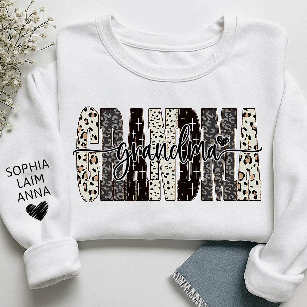 Bible Style Design, Custom Gift For Grandma And Her Grandchildren