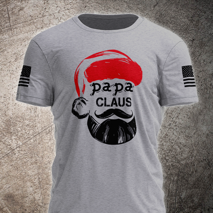 Personalized Papa Claus Christmas, Gift For Papa TH Sweatshirt