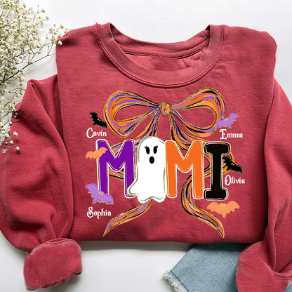 Boo Mimi, Halloween Spooky Coquette For Gift Grandma And Kids
