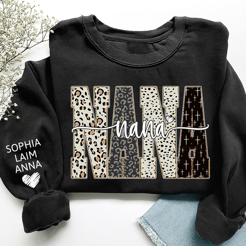 Bible Style Design, Custom Gift For Nana And Her Grandchildren