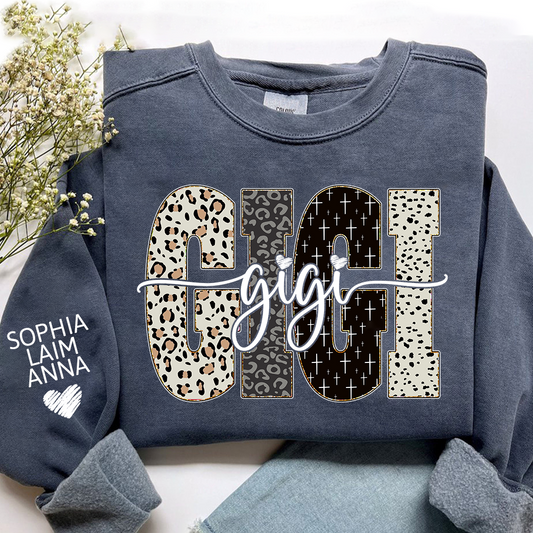 Bible Style Design, Custom Gift For Gigi And Her Grandchildren