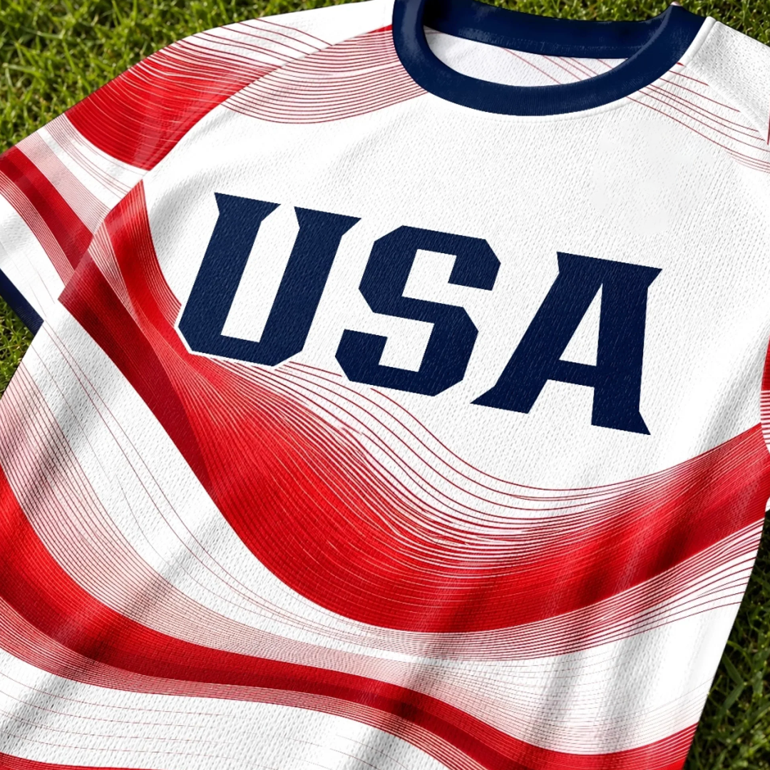 Personalized USA Soccer Jersey Shirt for Men, Custom Name and Number USA 2026 Football Jersey, Birthday Gift for Soccer Lovers, Sports Fans, Unstoppable On The Field