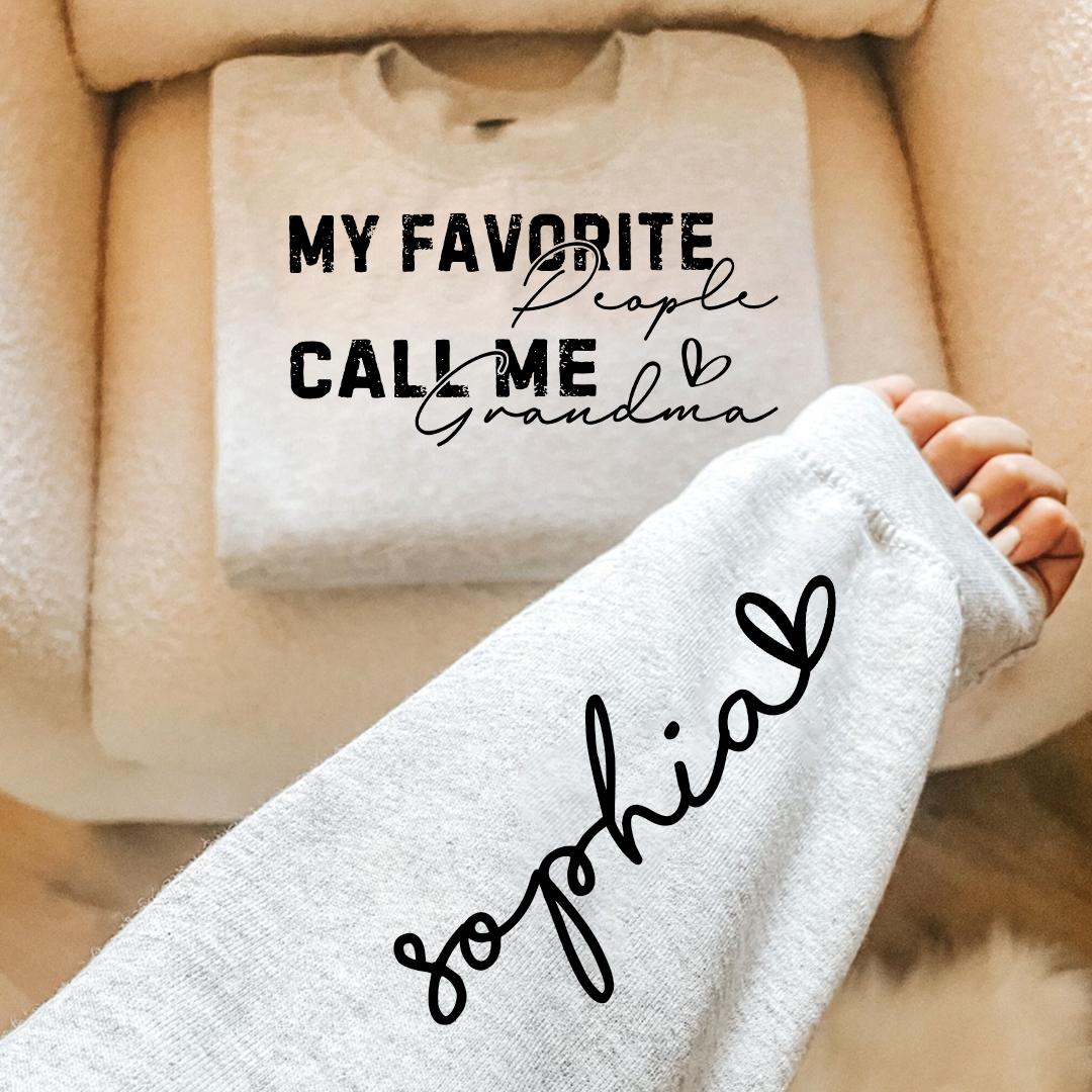My Favorite People Call Me Grandma And Kids LTP01