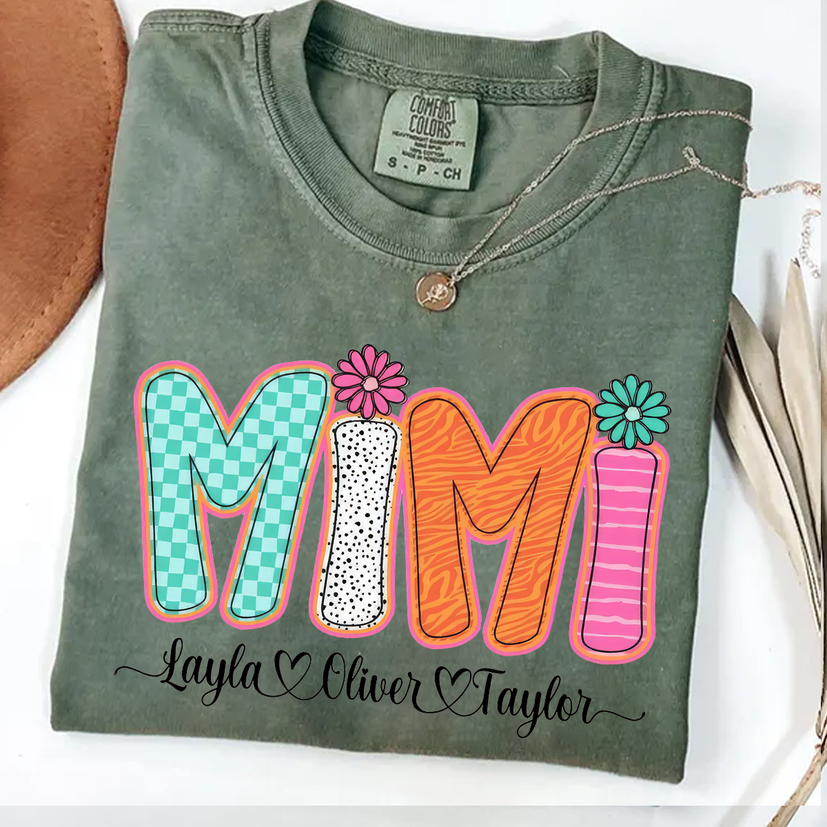 Comfort Colors® Mimi Summer With Grandkids 2025 Shirt