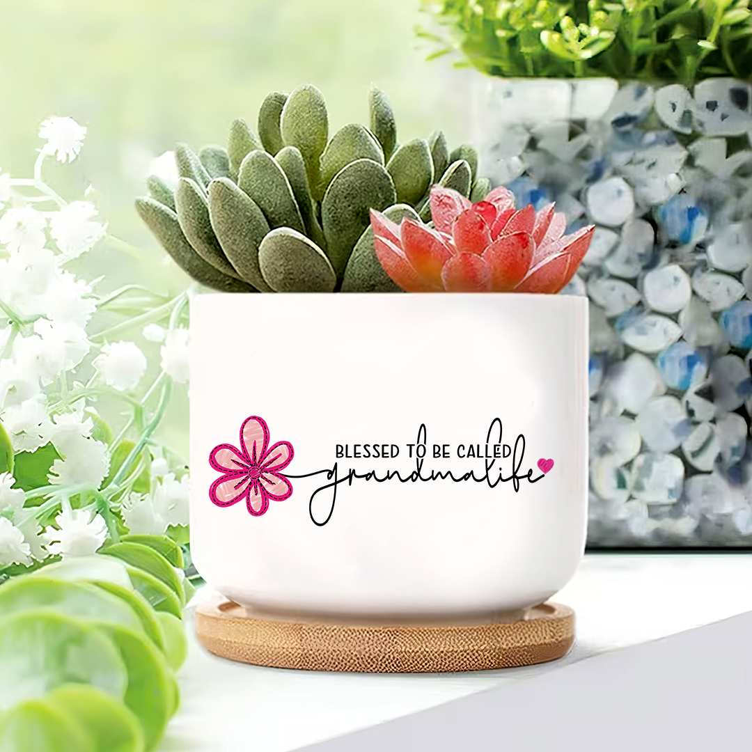 Blesses To Be Called Grandma Plant Pot