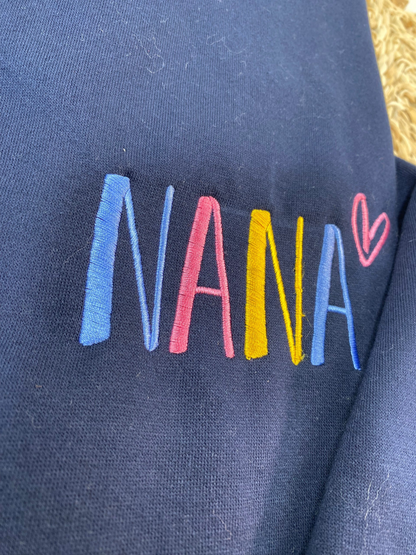 Embroidered Grandma Trend 2024 Sweatshirt