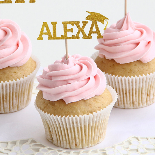 Graduation Decorations 2025, Graduation Decor, Graduation Cupcake Toppers, Class of 2025