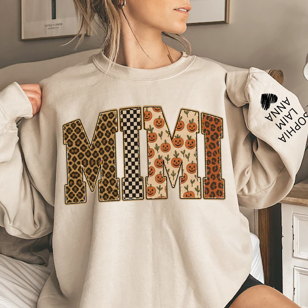 Custom Bible Leopard Print Mimi Gifts for Grandma and Kids