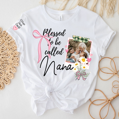 Custom Mother's Day Design Blessed To Be Called, Grandma Plant Seeds Of Love For Gift Nana And Kids