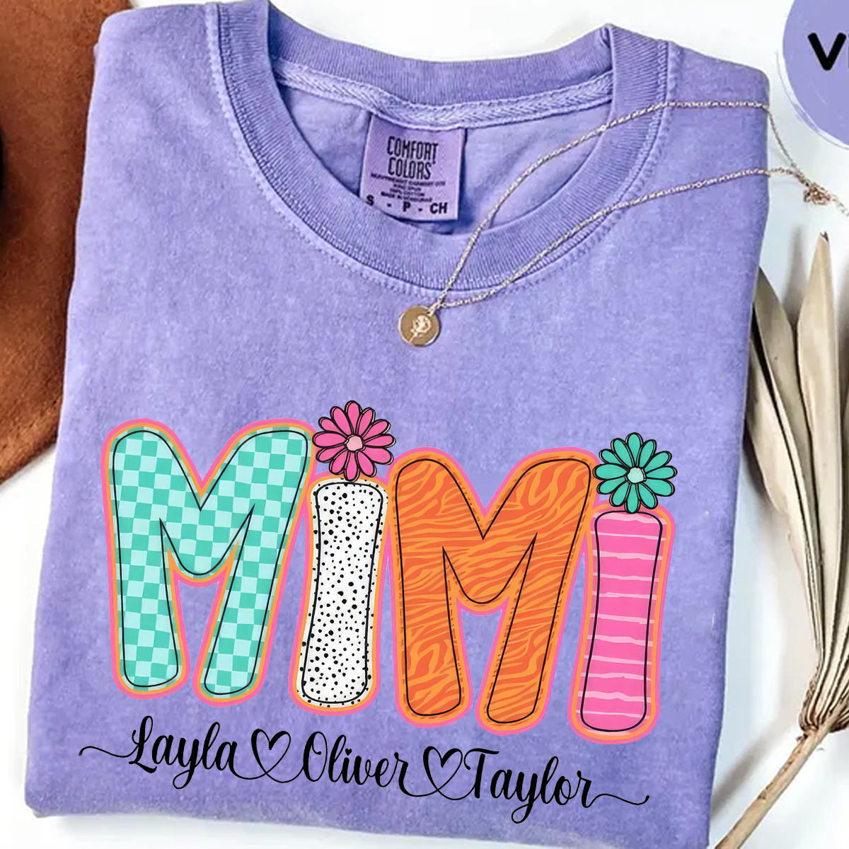 Comfort Colors® Mimi Summer With Grandkids 2025 Shirt