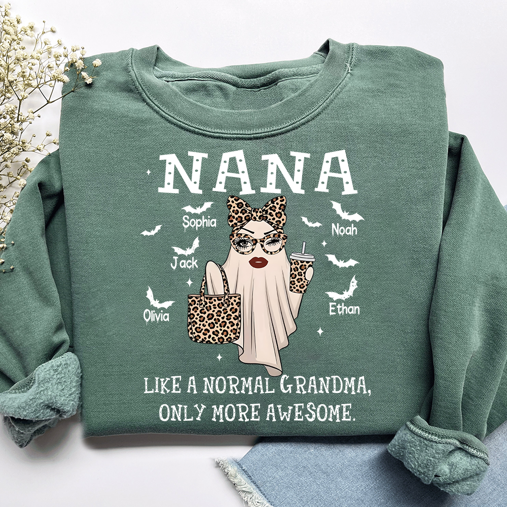 Nana Like A Normal Grandma Only More Awesome, Customized Gifts for Grandma and Grandchild
