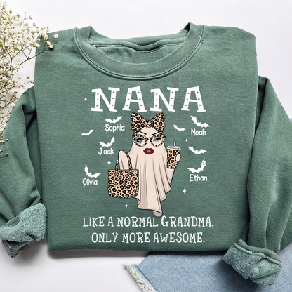 Nana Like A Normal Grandma Only More Awesome, Customized Gifts for Grandma and Grandchild