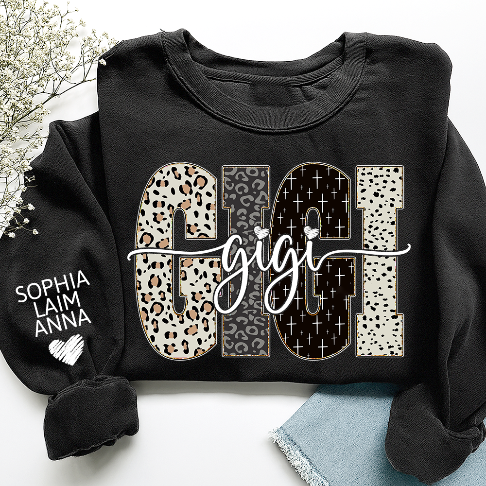 Bible Style Design, Custom Gift For Gigi And Her Grandchildren